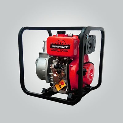 High Flow Capacity Portable 3 inch 6 HP Diesel Water Pump