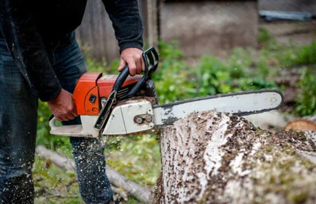 gasoline chainsaw machine