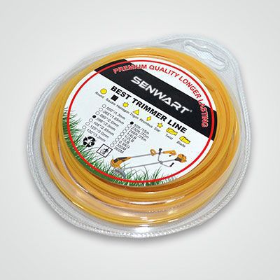 High Quality Trimmer Line For Weed Lawn Cutter Yellow 2.5mm 15m