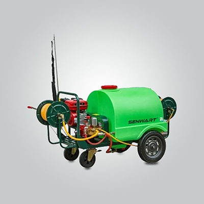 Porfessional-Trolley-300L-Gasoline-Engine-196cc-Power-Sprayer-Pump