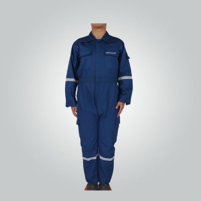 Custom Safety Reflective Tape oilfield Wholesale Mechanic Worker Jumpsuit Overalls Work Clothes for Mining Worker