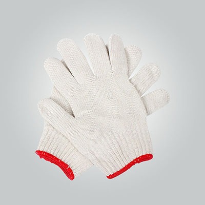 Household-Use-Work-Protective-Gloves-White-Cotton-Knitting-Working