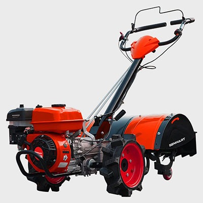 Agricultural Equipment Gasoline Cultivator 7HP Two Wheel Gasoline Power Mini Tiller